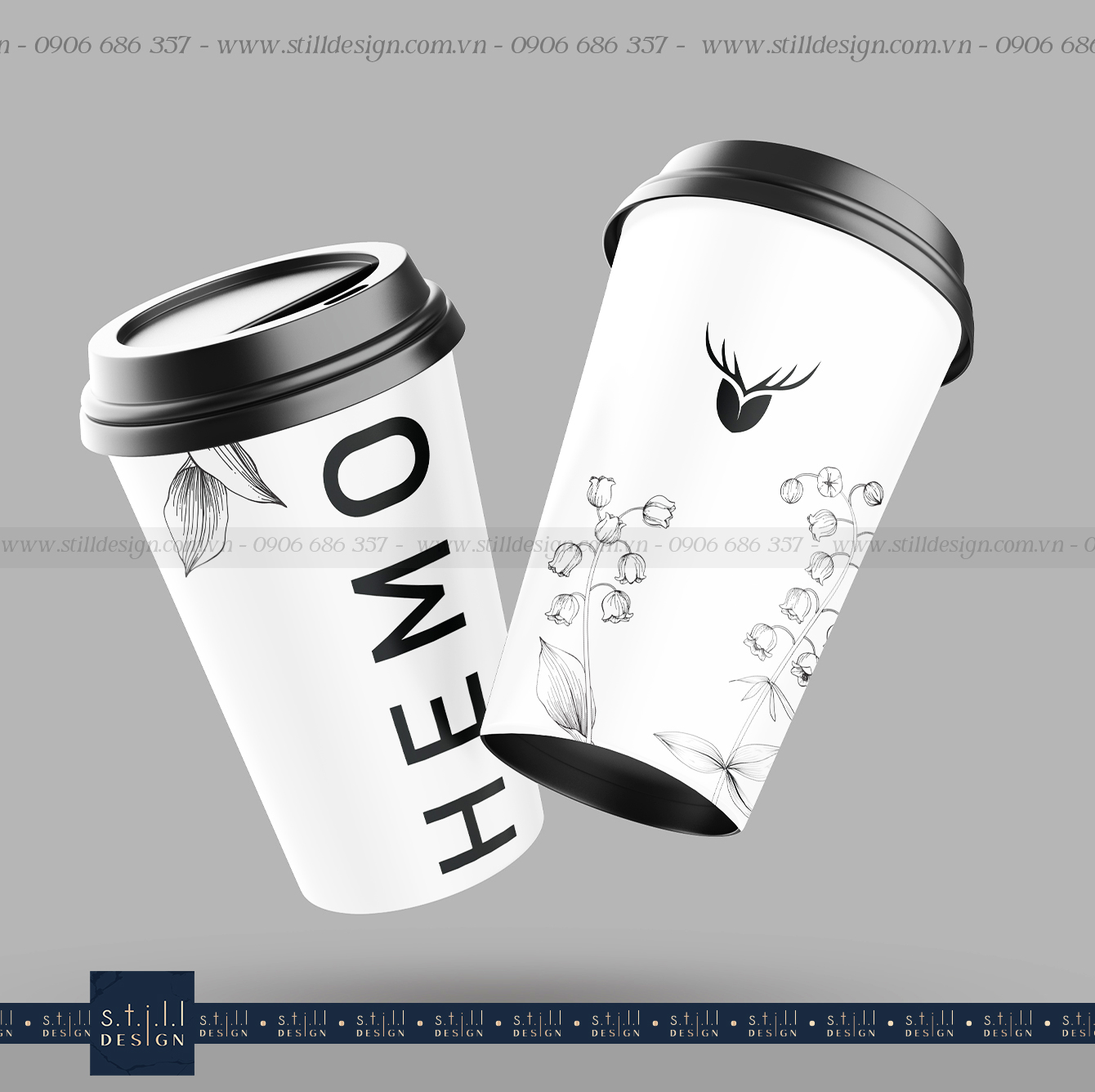 Thiết kế Ly giấy Hemo