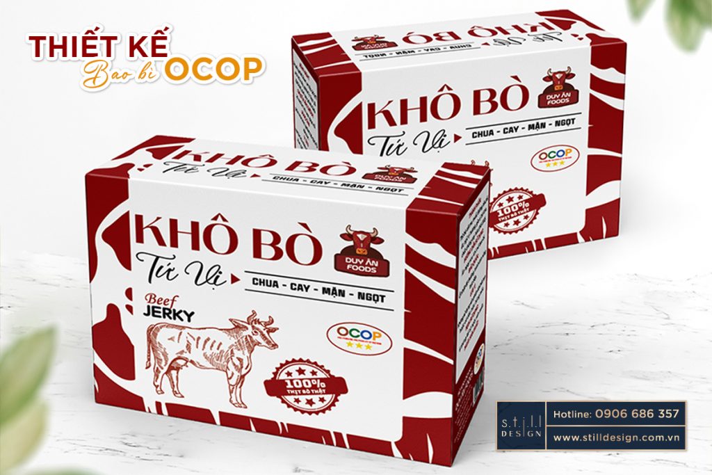 Thiết kế bao bì sản phẩm OCOP