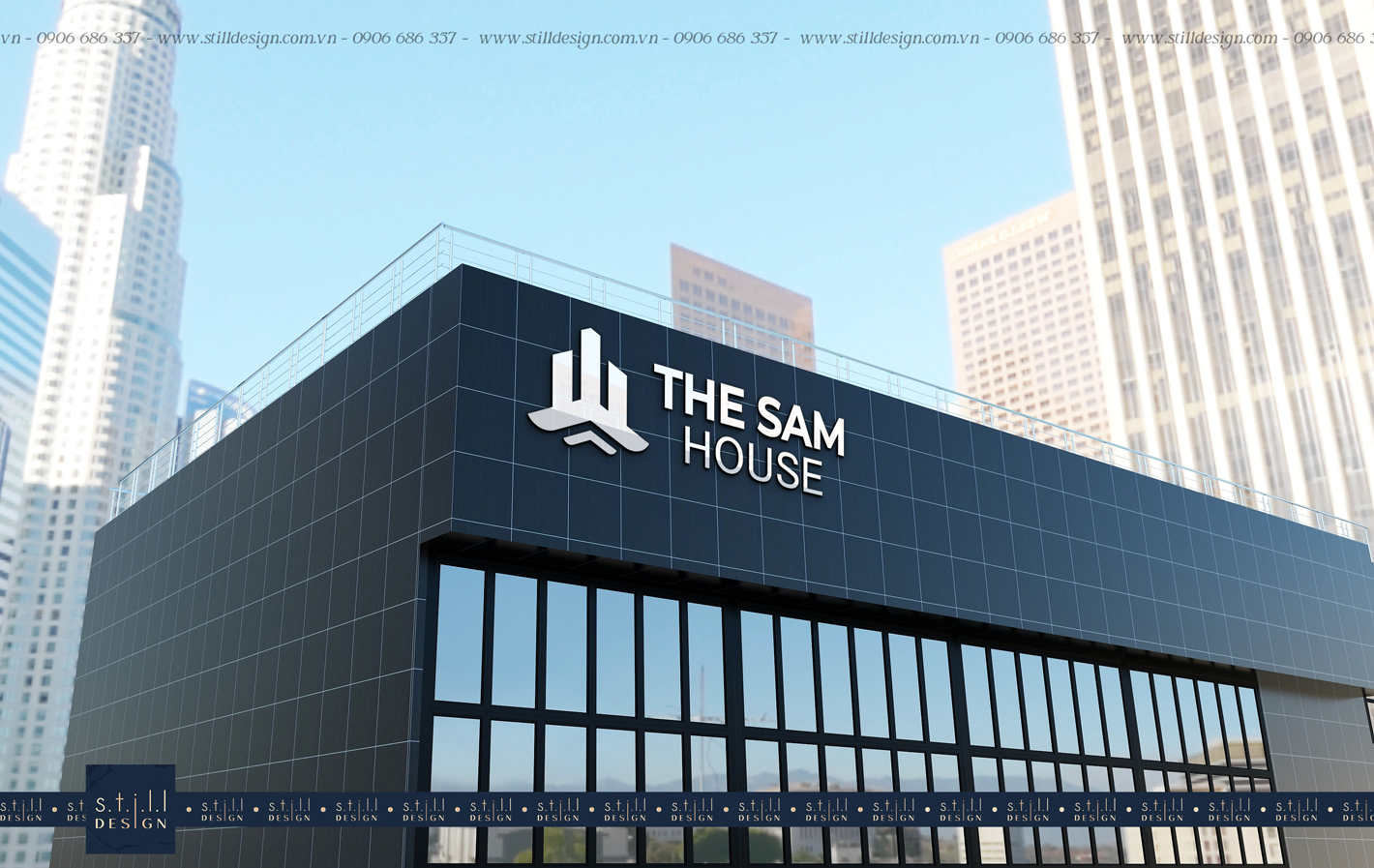 Thiết Kế Logo Thương Hiệu The Sam House