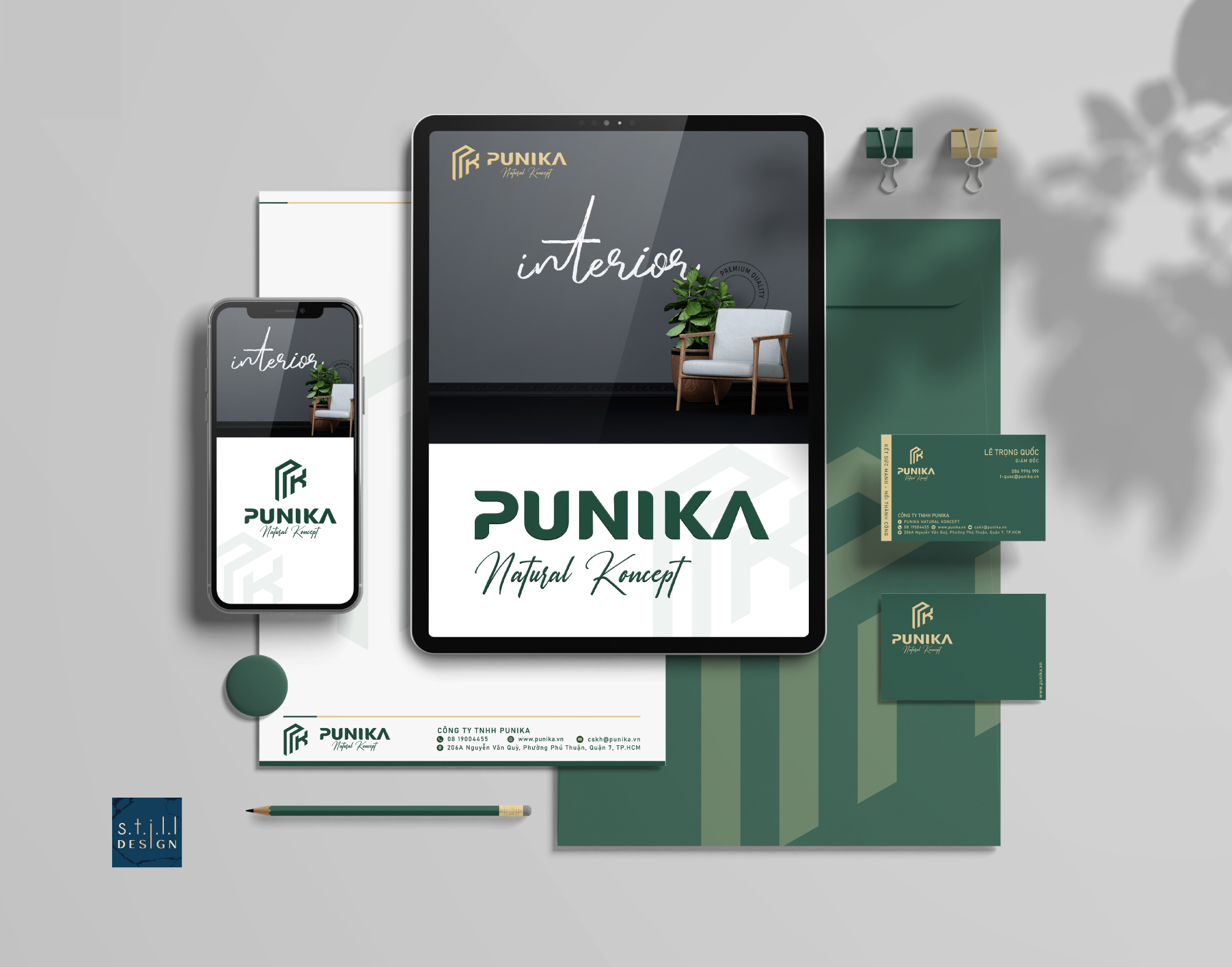 Thiết Kế Bộ Nhận Dạng Thương Hiệu Punika