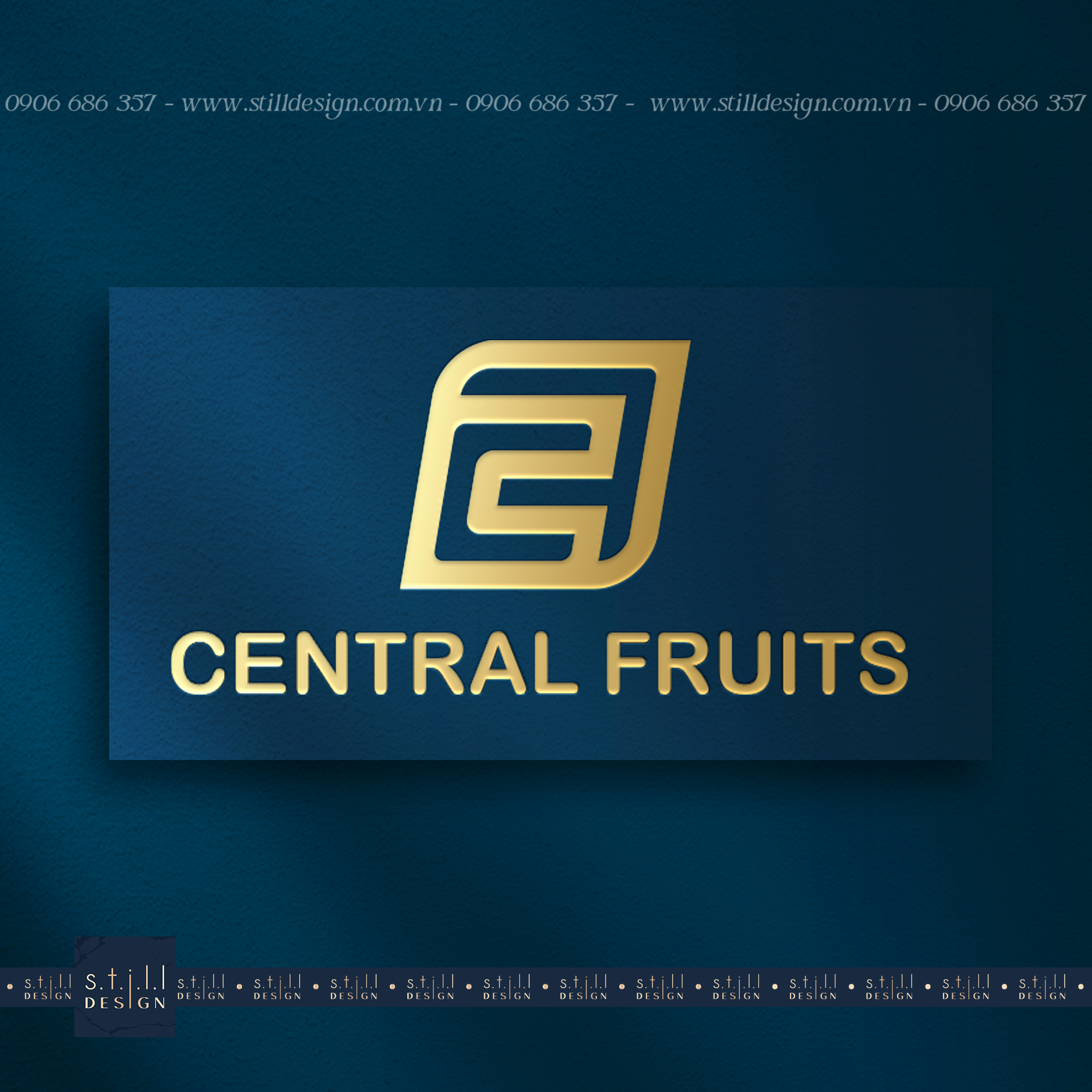 Thiết kế logo thương hiệu Central Fruits