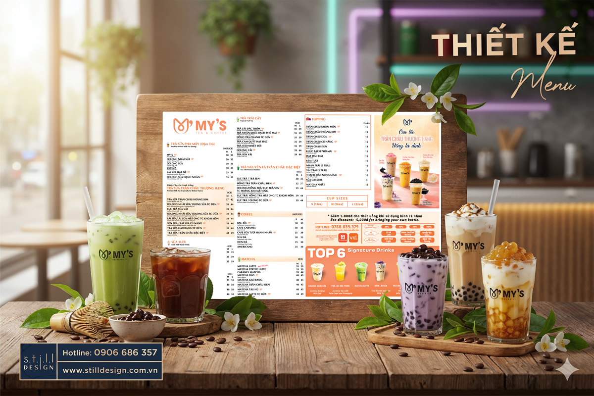 Thiết kế Menu đẹp