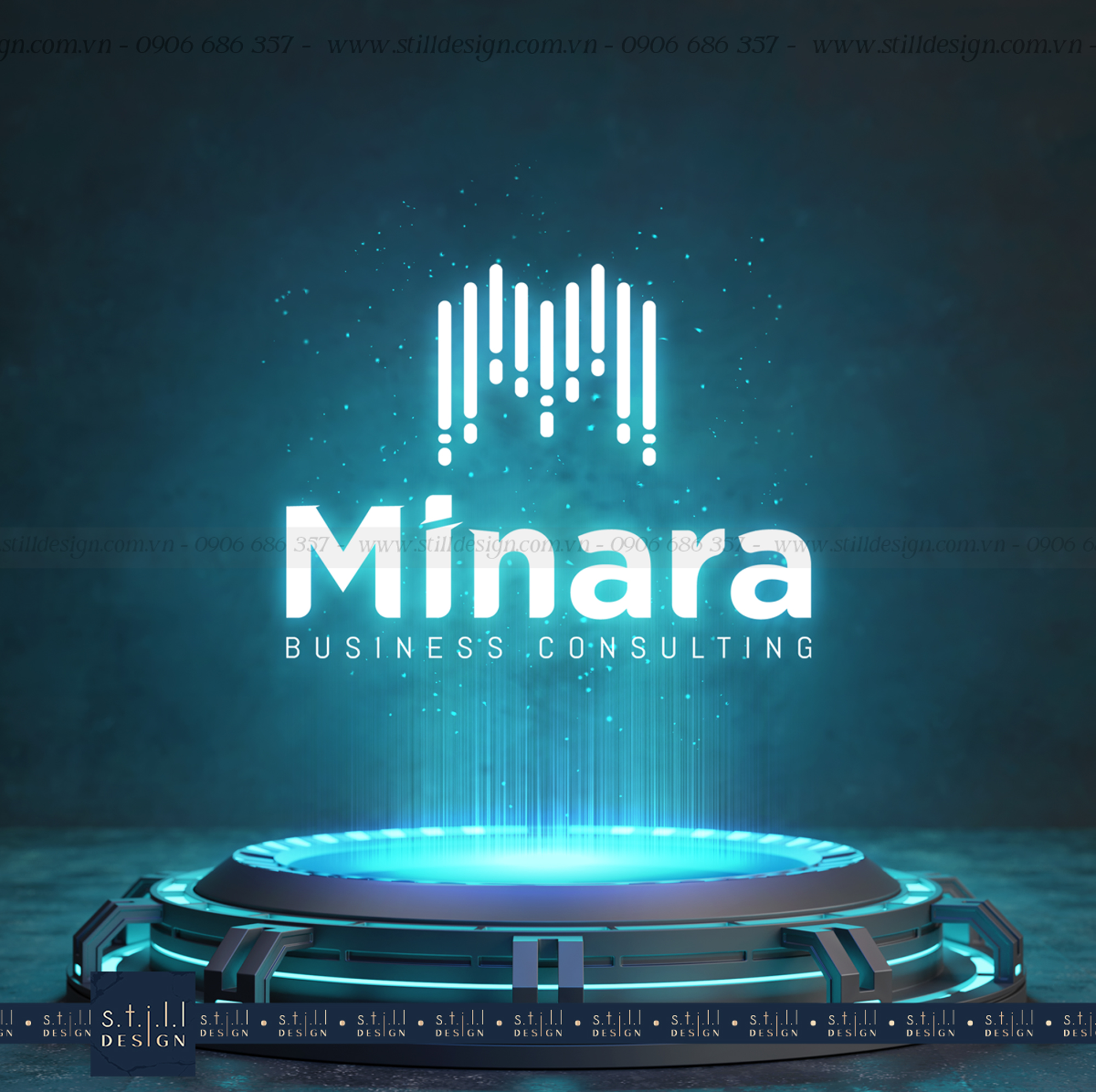 Thiết lế logo thương hiệu Minara