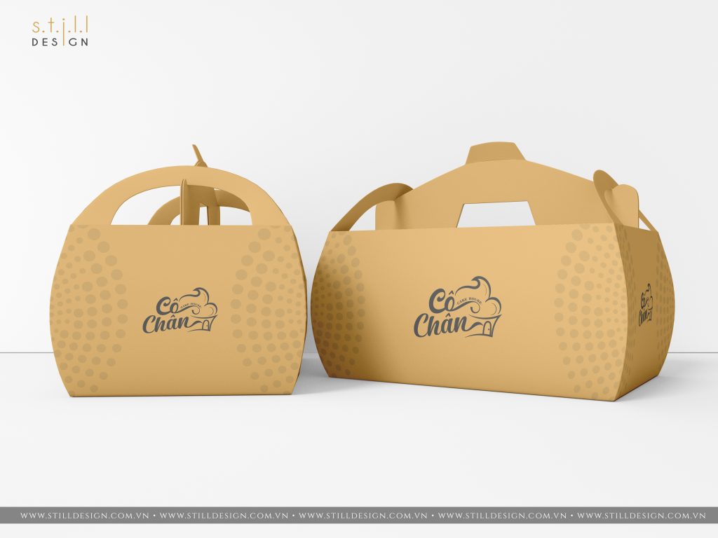 Logo Thương Hiệu Bánh Ngọt Cô Chân - Still Design
